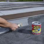 Gray Liquid Rubber Sealant - 32 oz