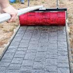 Marshalltown Rock'N'Roller Concrete Random Stone Stamp
