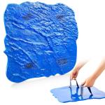 Gisafai Slate Texture Concrete Stamp Mat 18" x 18