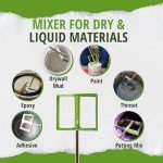 Versatile Mud Mixer for Paint and Epoxy