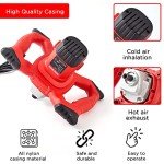 Portable 2300W Electric Concrete Mixer with 6 Speeds
