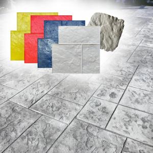 Set of 5 Decorative Concrete Ashlar Slate Stamps
