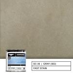 Westcoat SC-36 Gray Fast Stain for Concrete