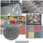 Gray Iron Oxide Powder for Concrete Color 0.44lb