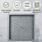 Concrete Cobblestone Paving Molds Set - 4pcs