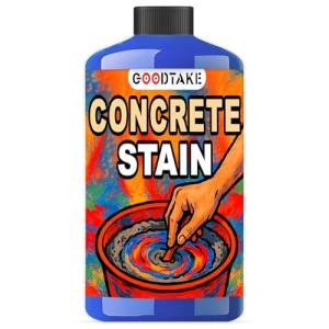 GOODTAKE Liquid Cement Color | Concrete & Cement Dye Colorant | 3.5 oz (100 ml) | Water-Based | Concentrate | Dye, Tint, Pigment | Odorless & Non-Toxic |for Mortar, Grout, Gypsum (Blue, 3.5 oz)