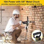 Heavy Duty 10-Amp Drill Mixer Set