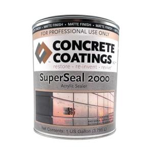 SuperSeal 2000 Matte Concrete Coating, 1 Gallon