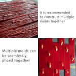 Decorative Concrete Stamps and Molds Set