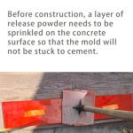 Decorative Concrete Stamps and Molds Set