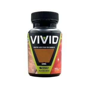 Vivid Caramel Acid Stain for Concrete 4oz