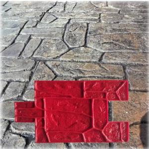 Realistic Concrete Stamps for Decorative Landscaping