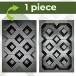BETONEX Grass Block Concrete Paver Mold 2mm