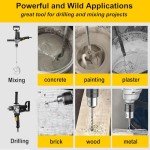 Heavy Duty 10-Amp Drill Mixer Set