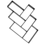 Reusable Concrete Paver Mold for DIY Pathways