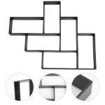 Reusable Concrete Paver Mold for DIY Pathways