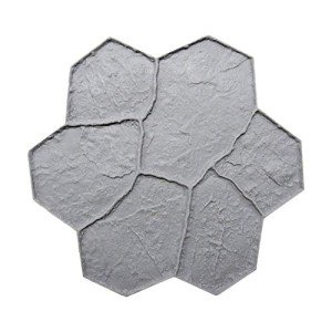 Walttools Random Stone Concrete Stamp - Flexible Mat