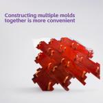 Oval Slate Texture Concrete Stamp Mat 29x15.7 in