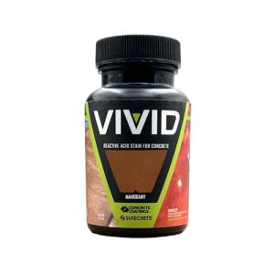 Vivid Mahogany Acid Stain for Concrete 4oz
