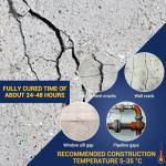 Quick-Drying Concrete Crack Filler Caulking Glue