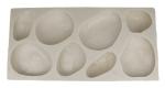 River Rock Flats Concrete Stamp Mold, 23.75x11.5