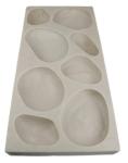 River Rock Flats Concrete Stamp Mold, 23.75x11.5