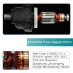 2300W Portable Electric Concrete Mixer with Adjustable Speed