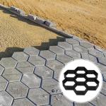 Hexagon Concrete Stamps for Garden Walkways