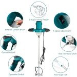 2300W Portable Electric Concrete Mixer with Adjustable Speed