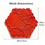 Wood Grain Concrete Stamp and Molds Set