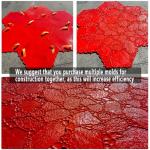 Wood Grain Concrete Stamp and Molds Set