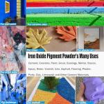 Iron Oxide Powder for Concrete and Cement Pigments