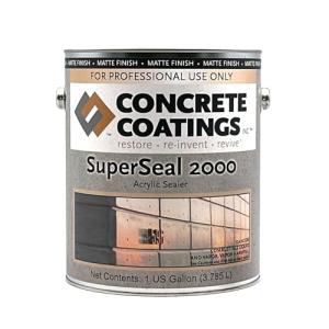 SuperSeal 2000 Matte Concrete Coating, 1 Gallon