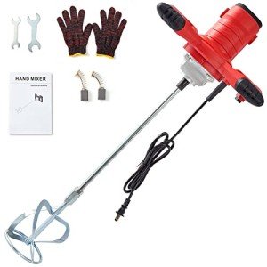 2300W Portable Electric Concrete Mixer with 6 Speeds