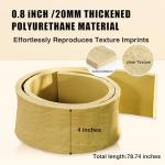 4" x 78.7" Concrete Edge Form Mold Stamp