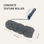 Nichiyo Concrete Texture Roller for DIY Patterns