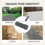 Nichiyo Concrete Texture Roller for DIY Patterns