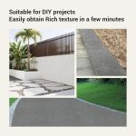 Nichiyo Concrete Texture Roller for DIY Patterns