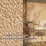 Nichiyo Concrete Texture Roller for DIY Patterns