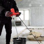 2300W Portable Electric Concrete Mixer with 6 Speeds