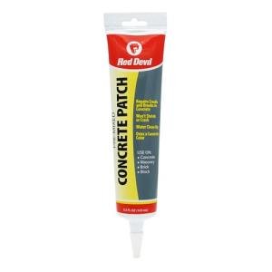 Red Devil Pre-Mixed Concrete Patch, 5.5 Oz Tube