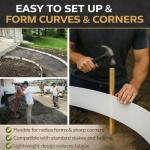 Plastic Flex Forms for Concrete Curbs & Flatwork