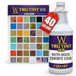 Walttools Tru Tint Water-Based Concrete Stain – Bluestone