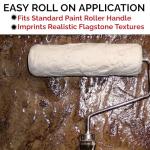 Weathered Flagstone Concrete Stamping Texture Roller