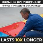 Slate Stone Stamp Set for Concrete Mats