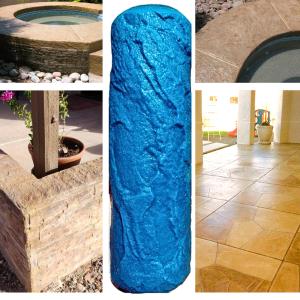 Weathered Flagstone Concrete Stamping Texture Roller