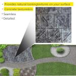 Wood Plank Concrete Stamp - 16"x16" Mould