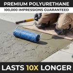 3” x 3” Concrete Roller Stamp for Texturing