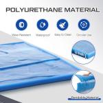 8 Pcs Concrete Stamping Mats Set with Handles