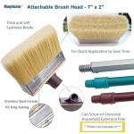 Magimate 7-Inch Deck Brush Stain Applicator